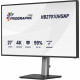 Monitor 27 cali ProGraphic HB2701UHSNP-B1 4K,IPS BLACK 2.0,450cd,VESA USB-c dock(PD:96W),HDMI,DP,DAISY/CHAIN,4xUSB,RJ45,3000:1,sRGB:100%,DCI-P3:99%,KV