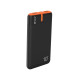 PowerBank EnerGo 10000mAh czarno-pomarańczowy