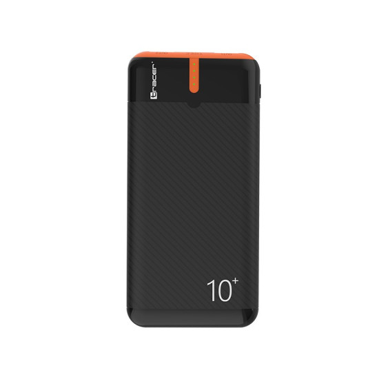 PowerBank EnerGo 10000mAh czarno-pomarańczowy