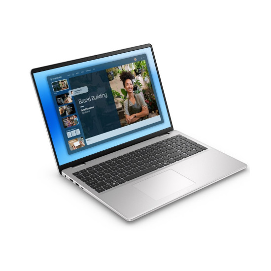 Laptop Dell 16 DC16251 W11P C5 120U/16GB/512GB/16.0 FHD+/Int/FgrPr/WLAN + BT/Backlit Kb/4 Cell/3YPS Platinum Silver
