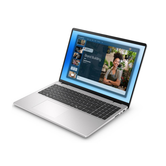 Laptop Dell 16 DC16251 W11P C5 120U/16GB/512GB/16.0 FHD+/Int/FgrPr/WLAN + BT/Backlit Kb/4 Cell/3YPS Platinum Silver