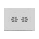 Szafa instalacyjna rack wisząca 19 cali 4U 600x450 drzwi perforowane (flat pack) szara