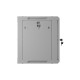 Szafa instalacyjna rack wisząca 19 cali 9U 600x450 drzwi perforowane (flat pack) szara