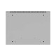 Szafa instalacyjna rack wisząca 19 cali 9U 600x450 drzwi perforowane (flat pack) szara