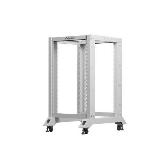 Stojak Open rack 19 cali 18U 600x800 szary