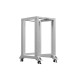 Stojak Open rack 19 cali 18U 600x800 szary
