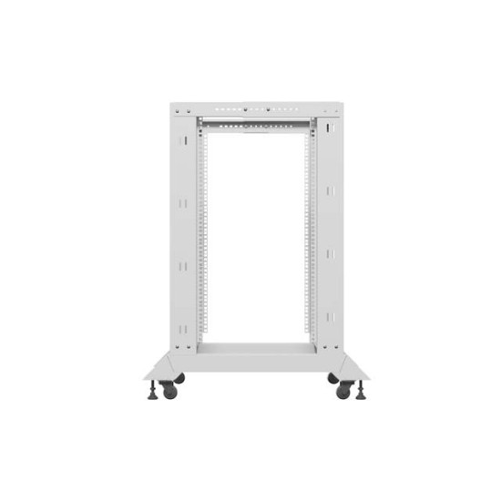 Stojak Open rack 19 cali 18U 600x800 szary