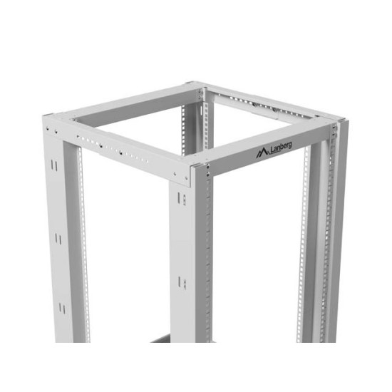 Stojak Open rack 19 cali 18U 600x800 szary