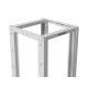 Stojak Open rack 19 cali 22U 600x800 szary