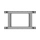 Stojak Open rack 19 cali 27U 600x800 szary