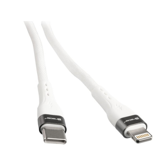 Kabel Typ C - Lightning 1m Biały 