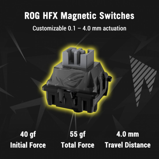 Klawiatura ROG Falchion Ace HFX M606 USB-C-A/8000Hz/N Key 