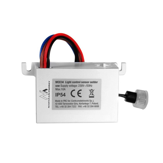 Czujnik zmierzchowy zewnętrzny (sonda) 2000W MCE34