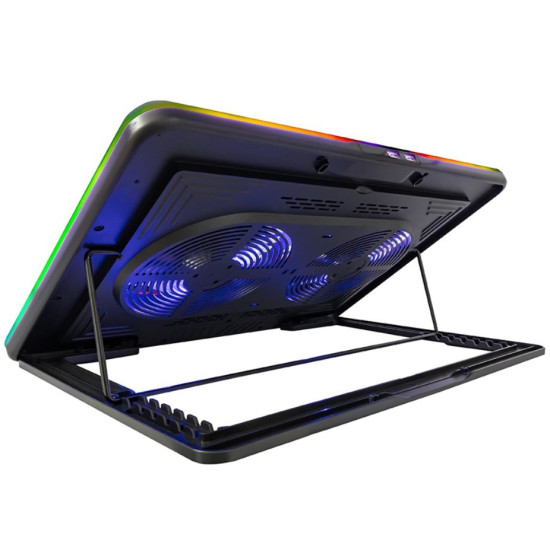 Podstawka chłodząca Gamezone Snowman Pro 17 cali RGB 