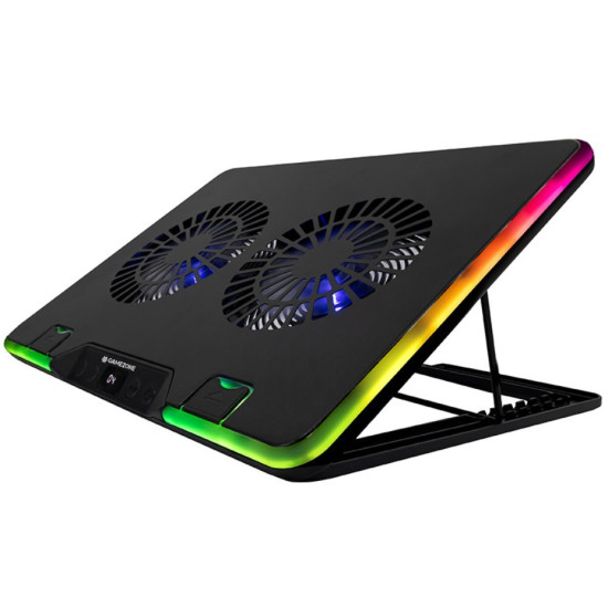 Podstawka chłodząca Gamezone Snowman Pro 17 cali RGB 