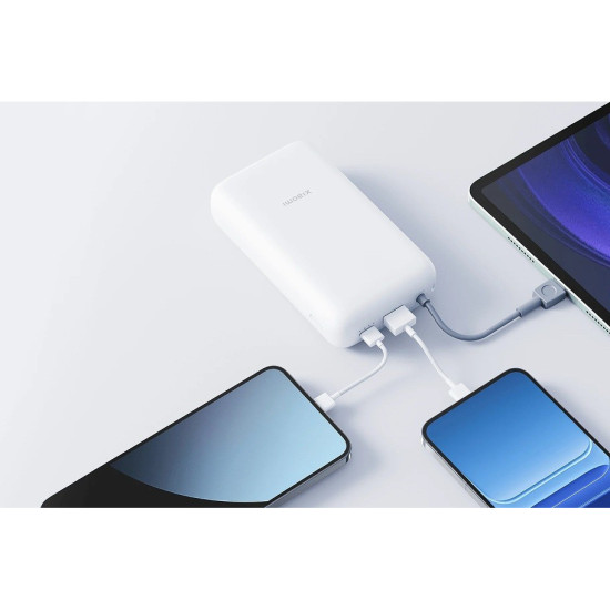 Power Bank 20000mAh (Integrated Cable) GL Light Gray 