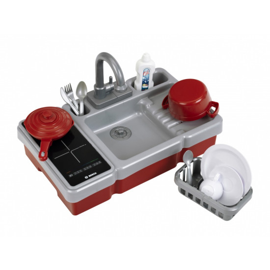 Zlewozmywak z funkcją lania wody i światłem