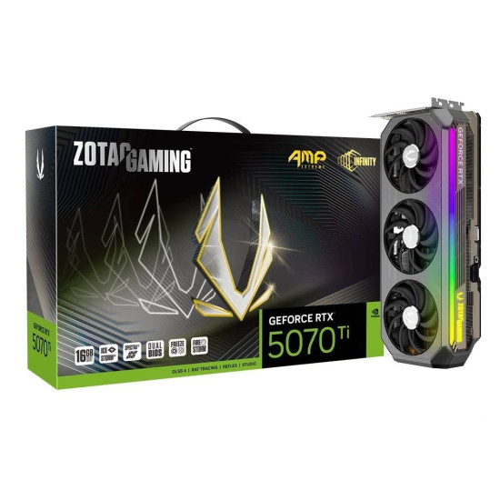 Karta graficzna GeForce RTX 5070 Ti AMP EXTREME INFINITY 16GB GDDR7 256bit 3DP/HDMI