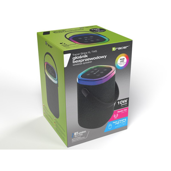 Głośnik Stripe XL TWS BT RGB 