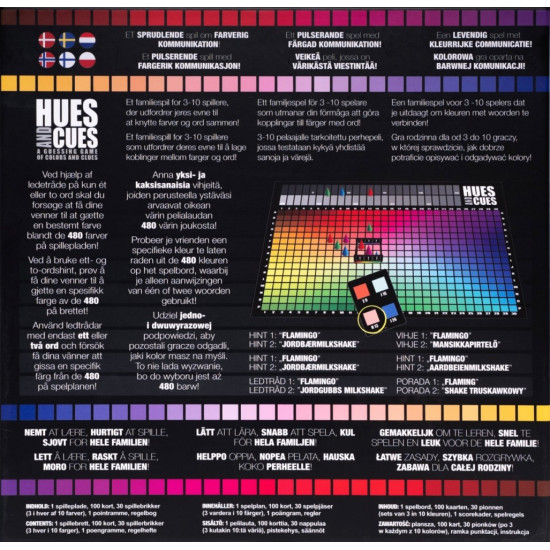 Gra Hues and Cues (edycja miedzynarodowa)