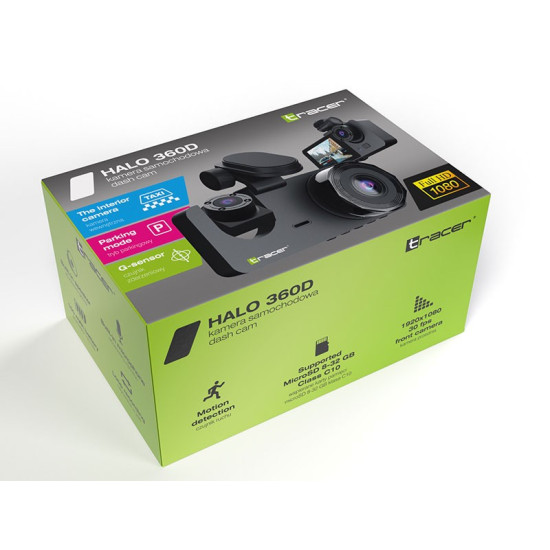 Wideorejestrator HALO 360D 