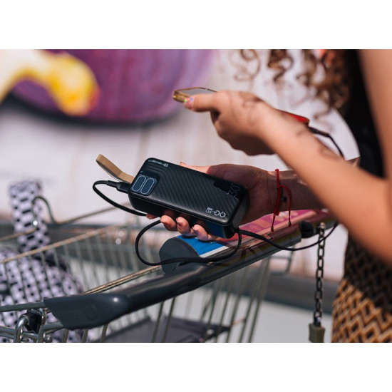 Power bank BLAZE 30000mAh 65W Czarny