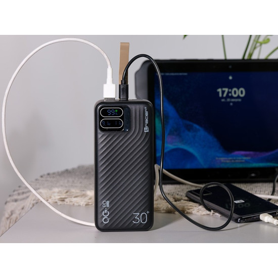 Power bank BLAZE 30000mAh 65W Czarny
