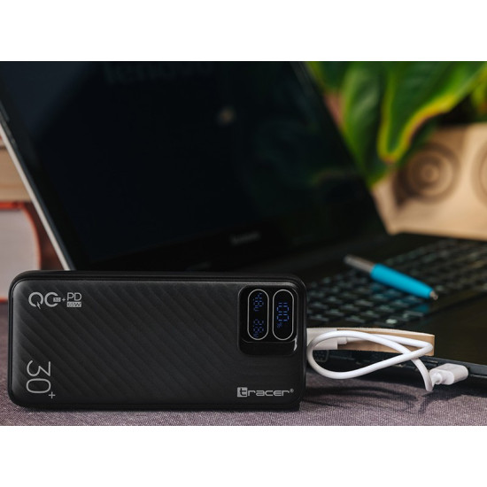 Power bank BLAZE 30000mAh 65W Czarny