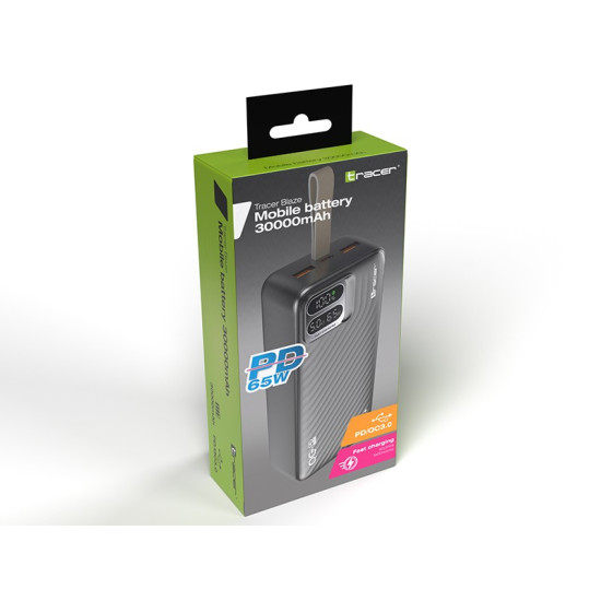 Power bank BLAZE 30000mAh 65W Czarny