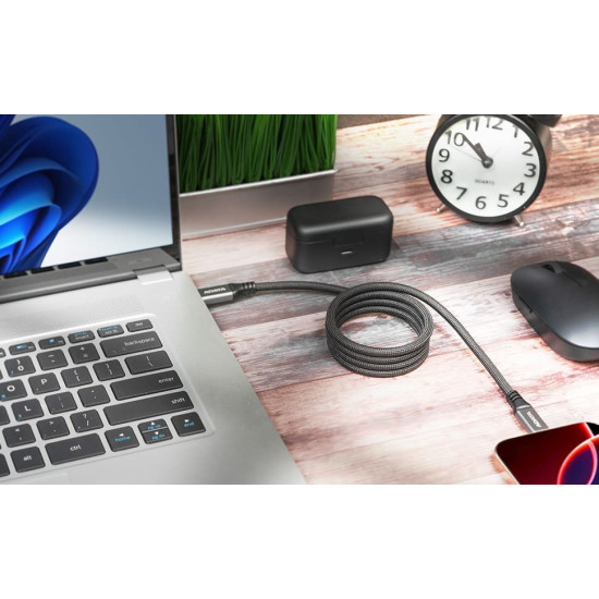 Kabel USB-C2 do USB-C 3.2g2/100W 100cm magnetyczny