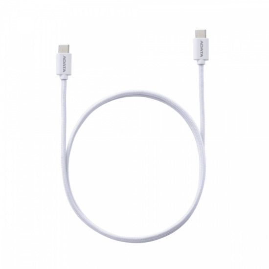 Kabel USB-C do USB-C 2.0/100W 100cm biały