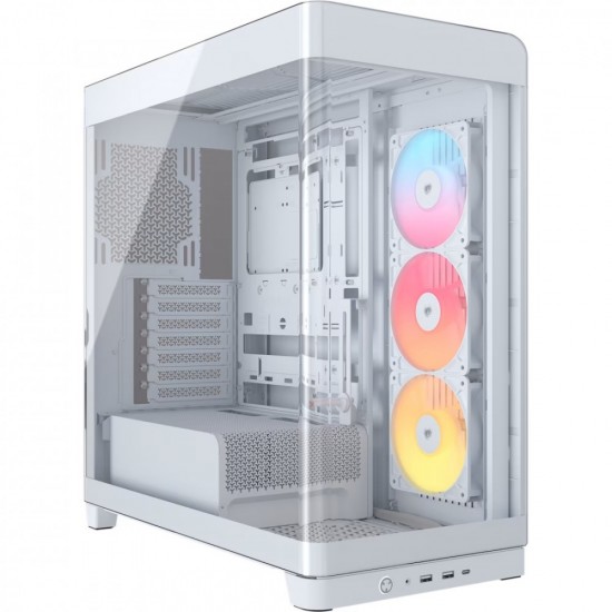 Obudowa FRAME 4500X RS-R ARGB Biała Mid Tower ATX 