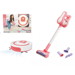 Zestaw odkurzacz pionowy i robot sprzątający