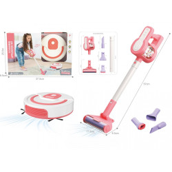 Zestaw odkurzacz pionowy i robot sprzątający