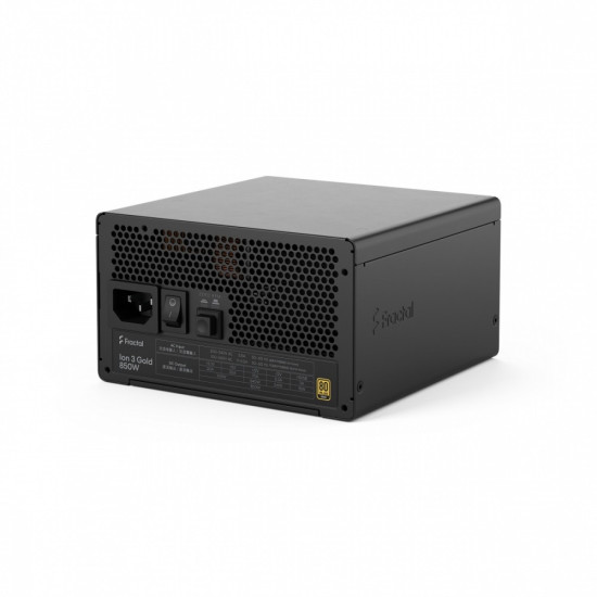Zasilacz FDE Ion 3 GOLD 850W 80+ GOLD Black 