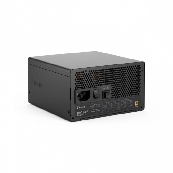 Zasilacz FDE Ion 3 GOLD 850W 80+ GOLD Black 