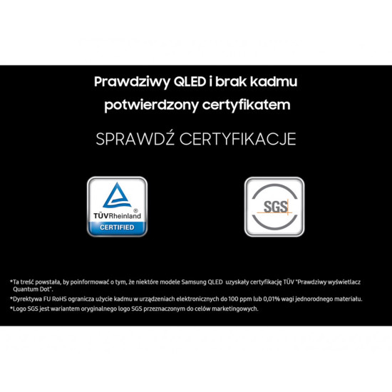 Telewizor QLED 65 cali QE65Q7F2AUXXH 