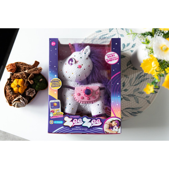 Maskotka interaktywna Playshifu Zeezee Jednorożec