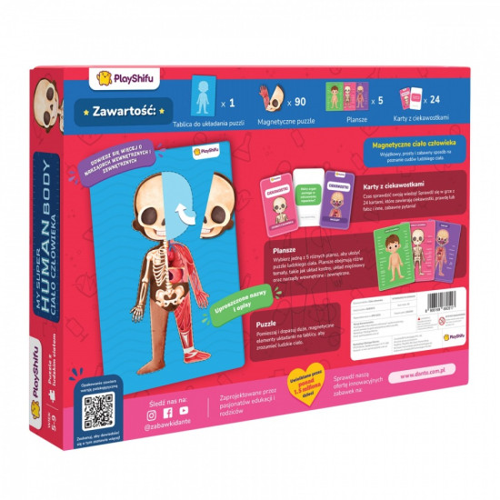 Zestaw Playshifu My super human body - Ciało człowieka