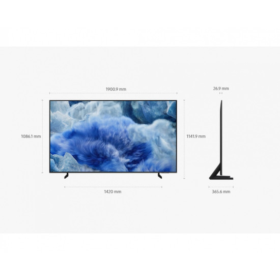 Telewizor QLED 85 cali QE85Q8FAAUXXH 