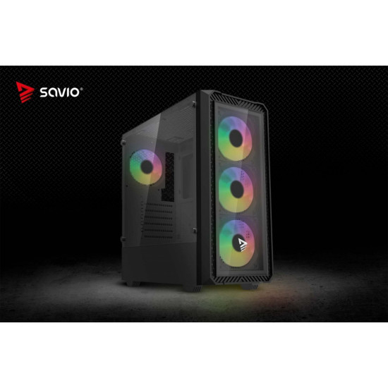 Obudowa komputerowa NOCTIS GLASS RGB X1