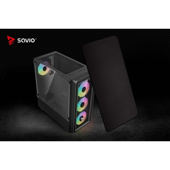 Obudowa komputerowa NOCTIS GLASS RGB X1