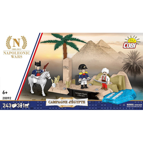 Klocki Wyprawa Napoleona do Egiptu 244 elementy