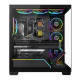 Obudowa PC VOLCANO STELLAR PLUS ARGB MIDI 8F Czarna
