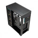 Obudowa PC VOLCANO STELLAR PLUS ARGB MIDI 8F Czarna