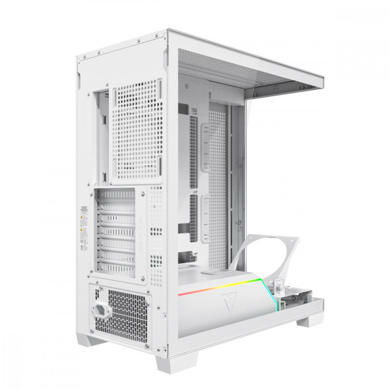 Obudowa PC VOLCANO STELLAR PLUS ARGB MIDI NF Biała 