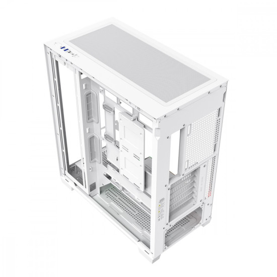 Obudowa PC VOLCANO STELLAR PLUS ARGB MIDI NF Biała 