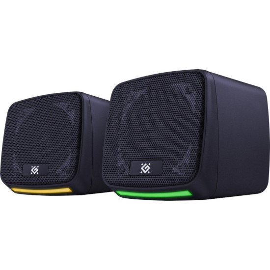 Głośniki komputerowe J3 2.0 6W LED USB Czarne 