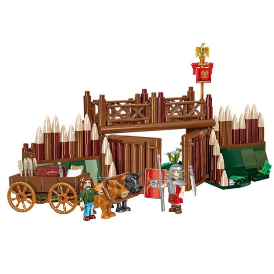 Klocki Imperium Romanum - Brama obozu rzymskiego 591 elementów