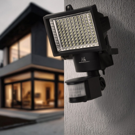 Solarny naświetlacz LED z czujnikiem IP44 MCE442 